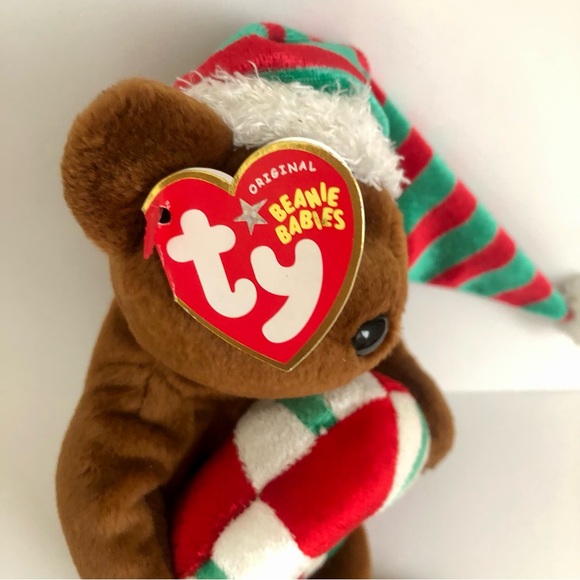 Ty Beanie baby Yummy the Christmas bear 2005 with tags - Picture 3 of 4